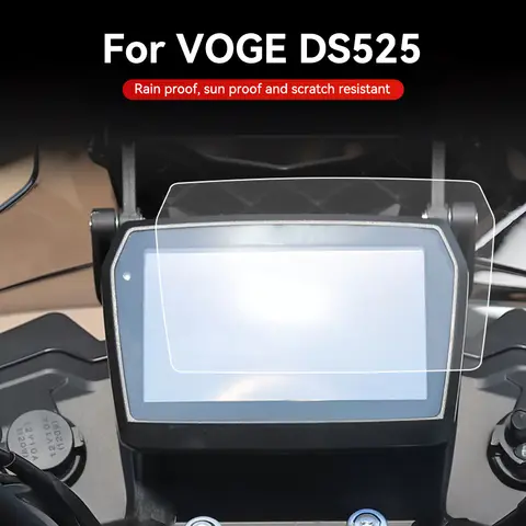 For Loncin VOGE DS525X 525DSX DSX 525 DSX DS525X TPU Motorcycle Scratch Protection Film Dashboard Screen Protector Accessories