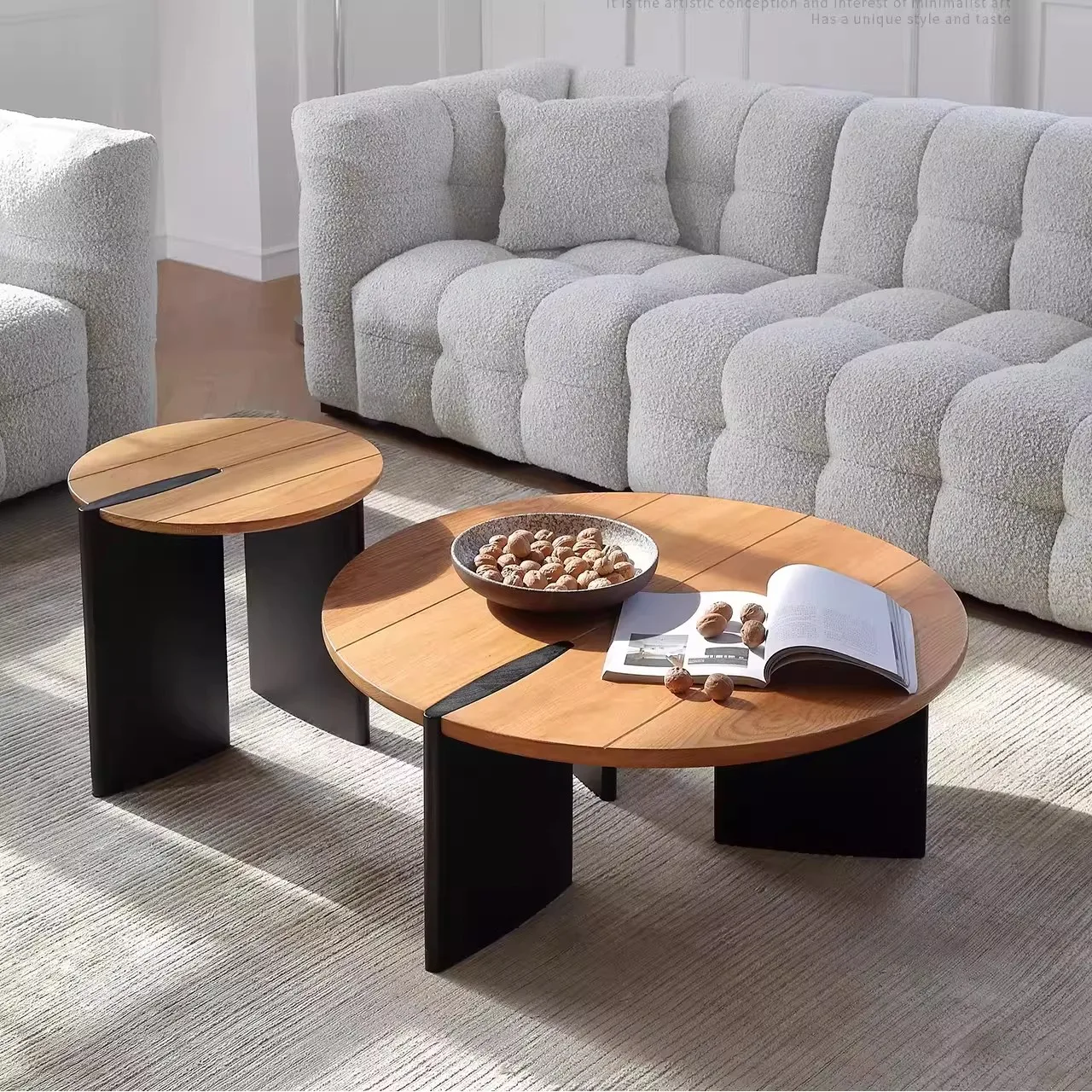 

！@Ancient Style Solid Wood Coffee/Tea Table Modern Simple Design Multi-function Living Room Furniture Small Apartments Customize