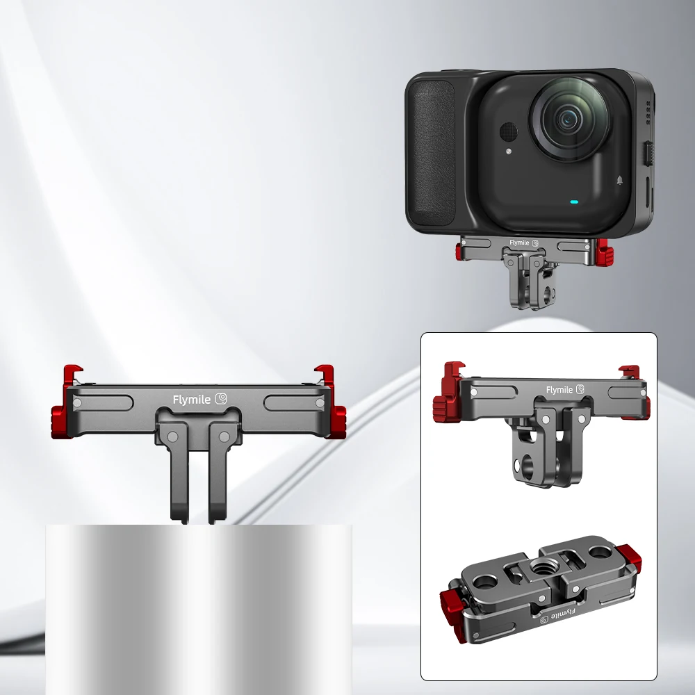 

Bicycle Riding Fixed Camera Base for Insta360 GO Ultra Camera Magnetic Quick-release Base