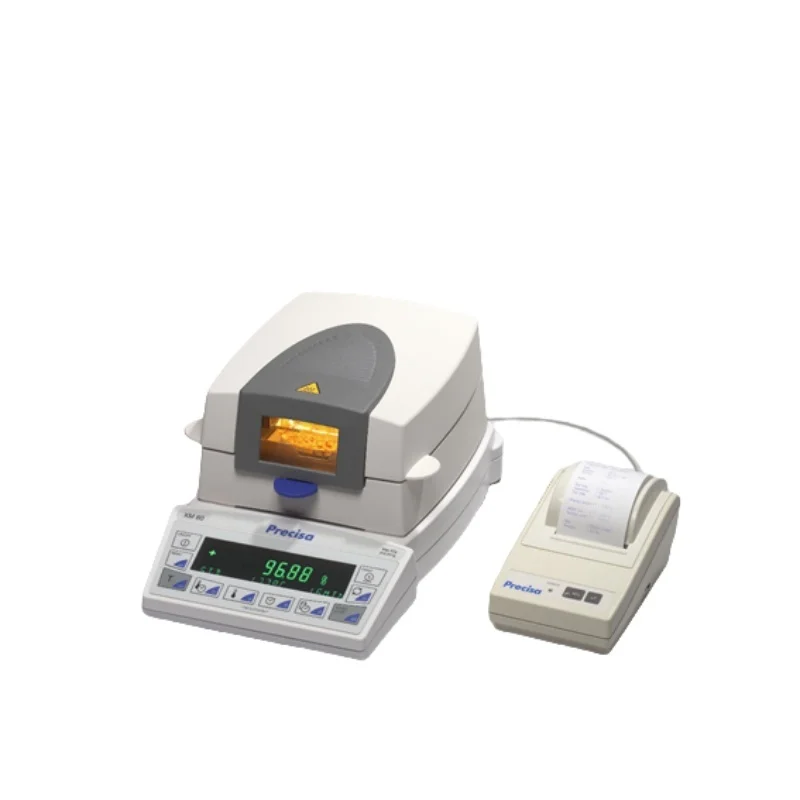 Weighing Precisa  0.01% Heat Redesigned Housing Heating Load Cell Moisture Balance Moisture Analyzer