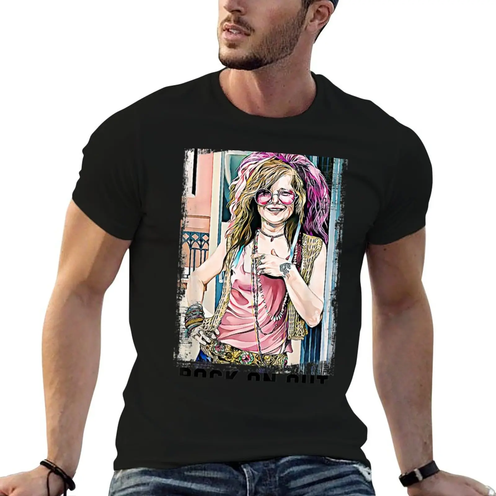 

Graphic Joplin Classic Art Janice Quote Music For Men Women Classic T-Shirt funny t shirts cotton man graphic t shirt T-Shirt