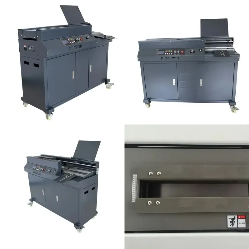 2026 hot sale Super September A3 A4 A5 Size Perfect Book Binding Machine With Professional 3 Rollers