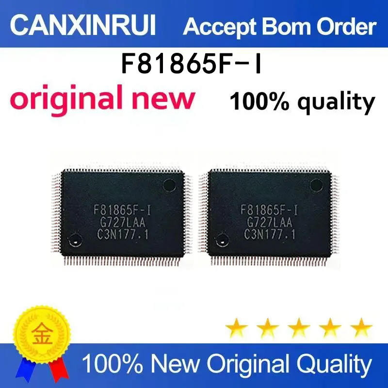 (5pcs-100pcs）Brand new original F81865F F81865F-I QFP packaged chip in stock