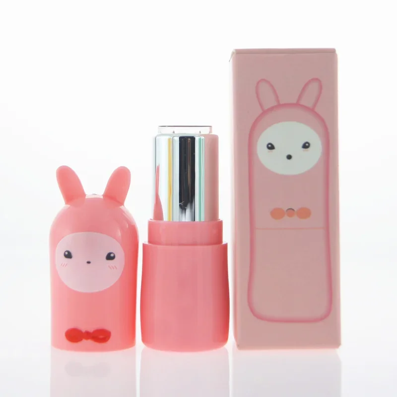 1 st Lege Lippenstift Buis 3.5g Lip Protector Verpakking kinderen Cartoon Leuke Alpaca Patroon Plastic Cosmetische Container met Doos