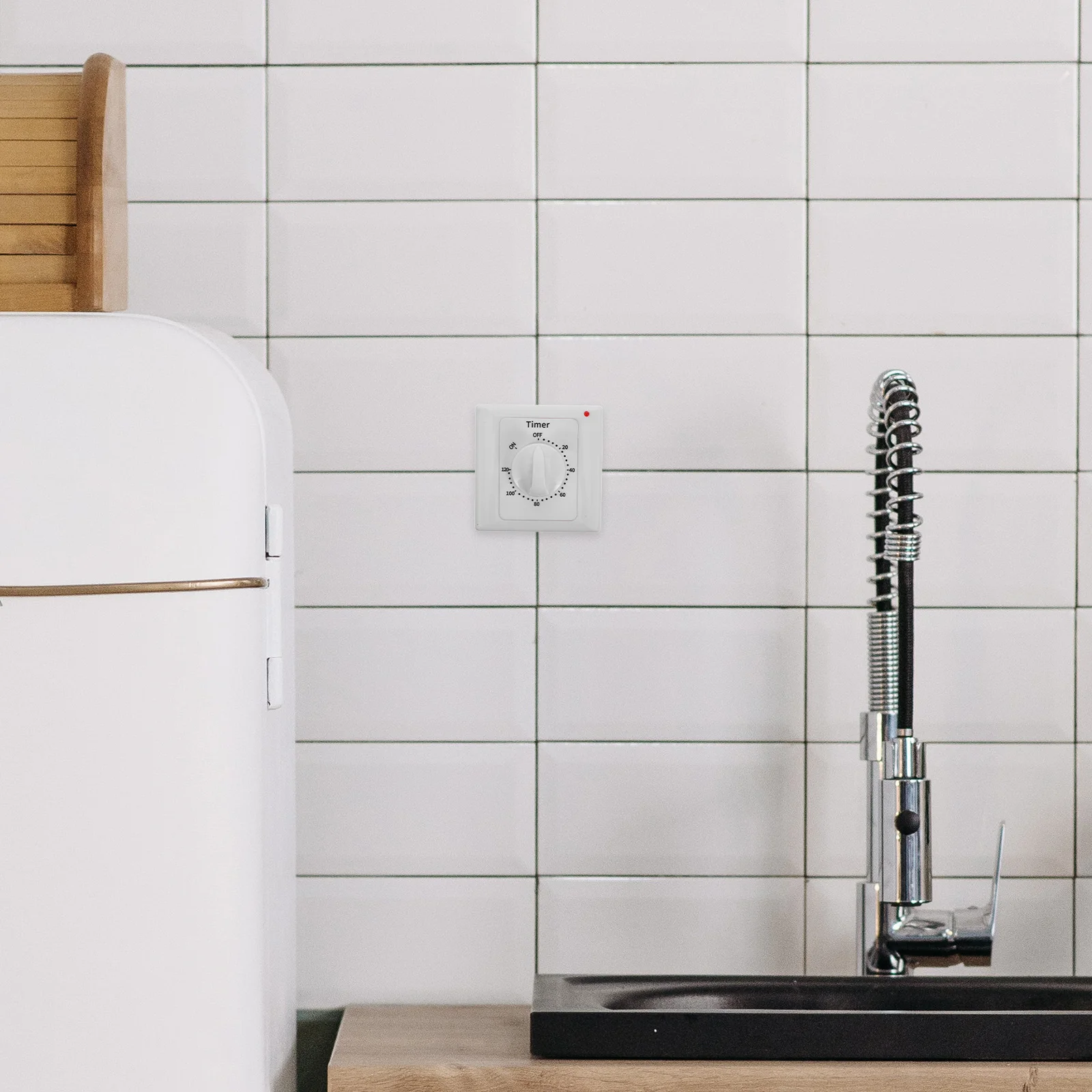 Switch For Lights Indoor Electrical Outlet Timer Countdown Control Switch Wall Mounted Timer For Appliances Lighting