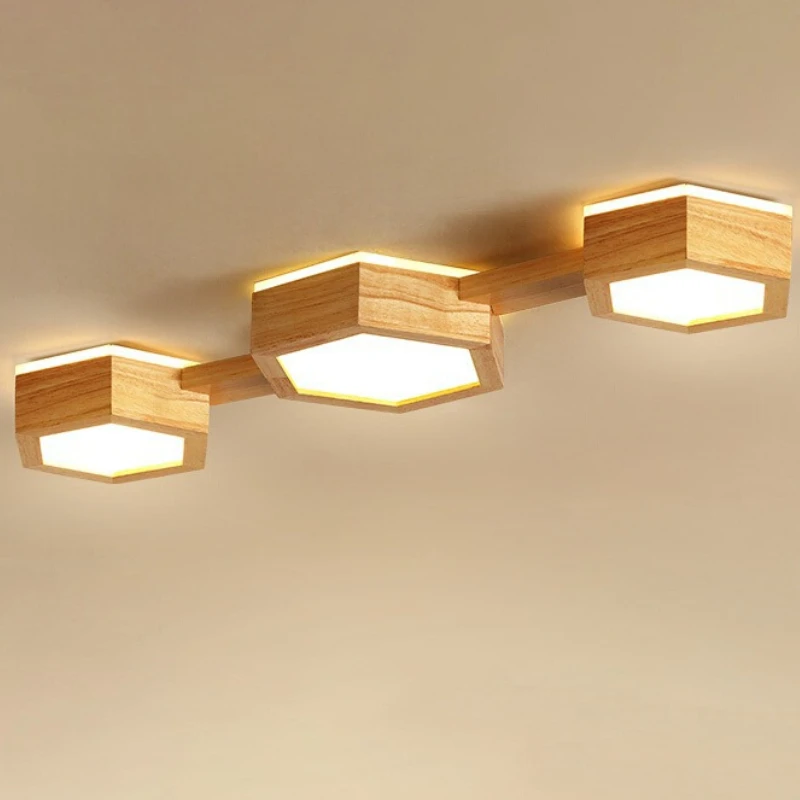 

French Vintage Style Wood Ceiling Lights for Courtyard Corridor Wavy Pottery Jar Wiring Type Circular Disk Medieval Illumination