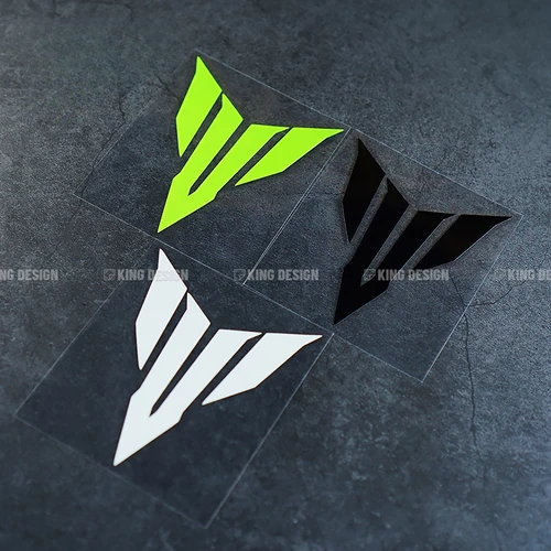 Imagen 1 del producto Pegatinas de motocicleta con logotipo Mt, calcomanías de vinilo impermeables para guardabarros de tanque de combustible de motocicleta, YAMAHA MT01 MT03 MT07 MT09 MT10 MT25