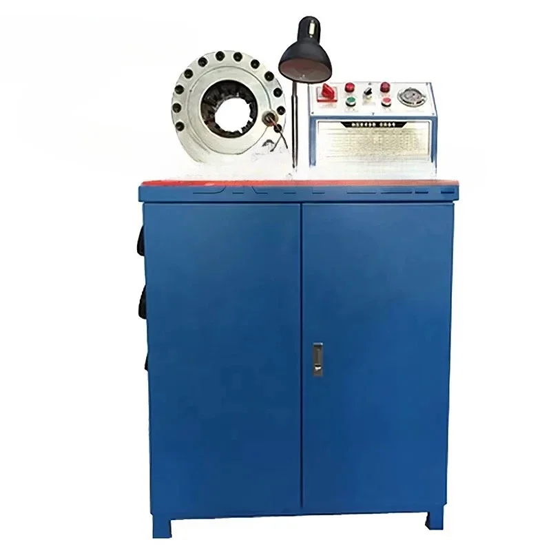 

Chile Retailer Wants Lowest Price Powerful 2 Inch 4 Wires Hydraulic Hose Pressed BNT50 Hose Assembly Making Machine