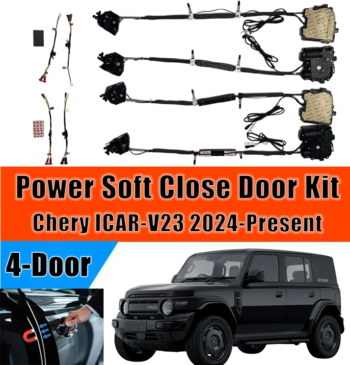 Xcar for Chery ICAR-V23 2024-Present Car OEM Automatic Soft Close Door Electric Suction Kit Auto Power Closing