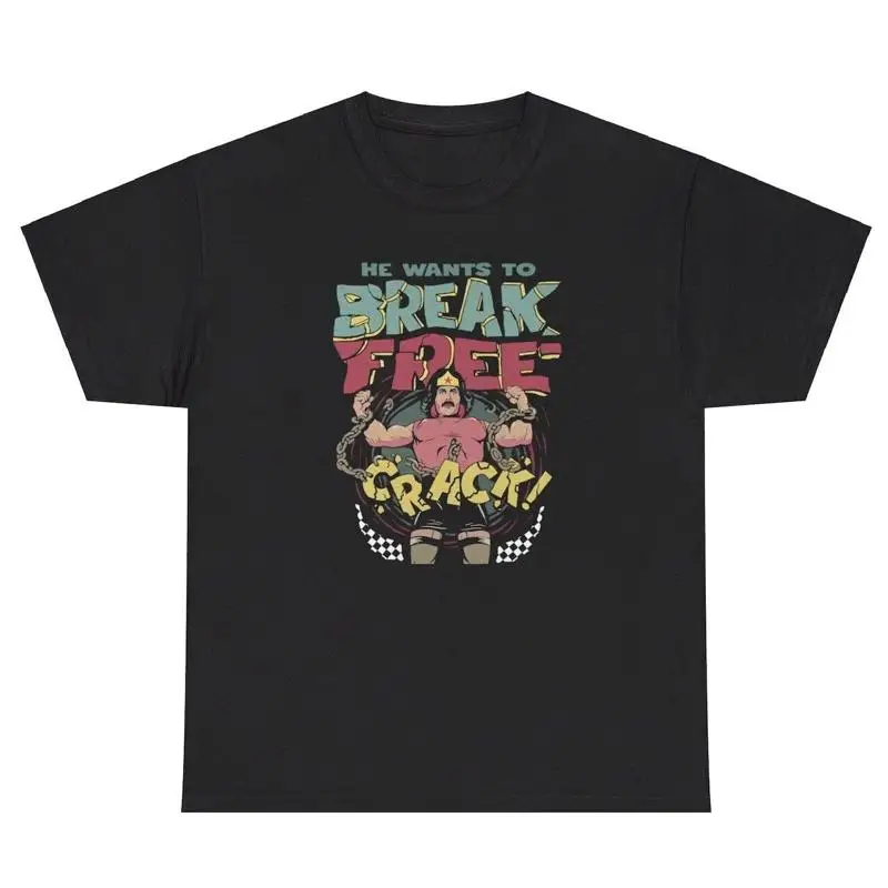

Футболка He Wants To Break Free, забавная футболка Ironic Gen Z Offensive