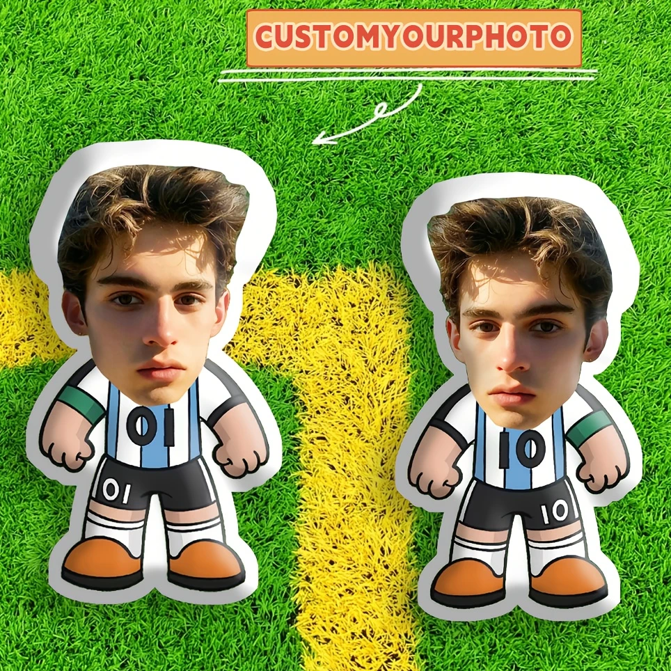 [Customized]Customized Digital Number Personalized Character Picture Pillow- Customized Personalized Photo Pillow Cute Print Sur