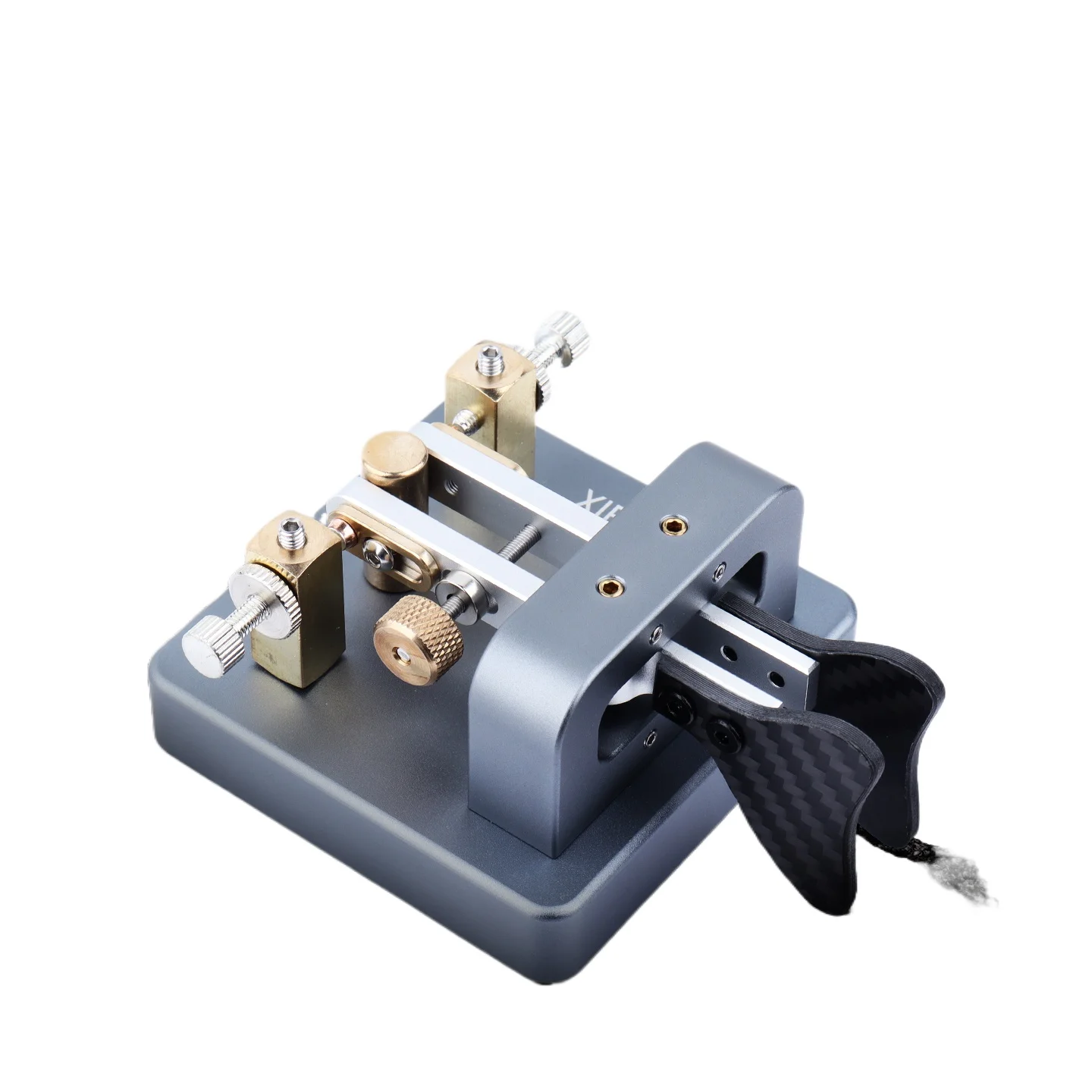 XIEGU VK-6 Double Propeller Automatic Key, CW Transmitter Key 3.5mm Interface for Shortwave Radio