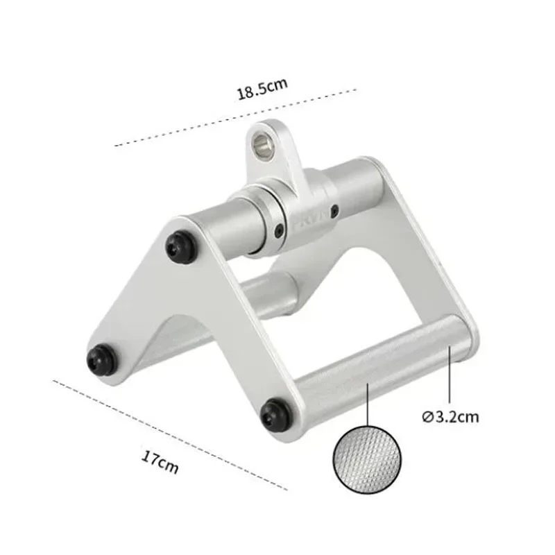 Multifunctional Pull-Down Handlebar Aluminum Alloy Lat Pulldown Attachment for Cable Crossover Machines