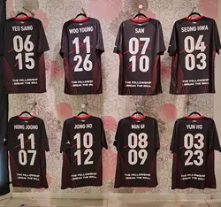Breaking Down the Walls 2023 Berlin Flash Mob Kpop Merchandise Aesthetics Clothing T-Shirt Kids Jersey Training Uniforms Tops