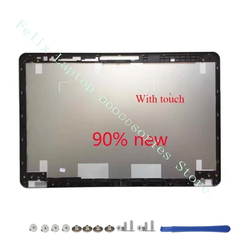 For Inspiron 15-7537 7537 P36F LCD Back Cover/Palm Rest/Bottom Case/Back Cover/Hinge/Touch silvery
