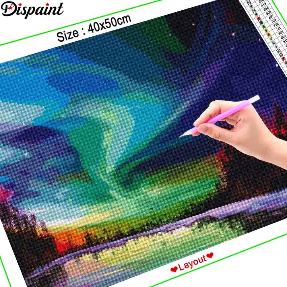 Dispaint Art 5D Diy Diamond Painting 