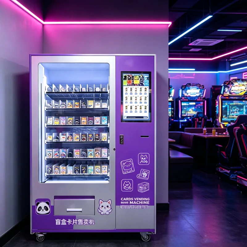 Smart Collection Card Vending Machine Outdoor Self Service Tcg Card Vending Machine for Bussiness Postcard Vending Machine OME