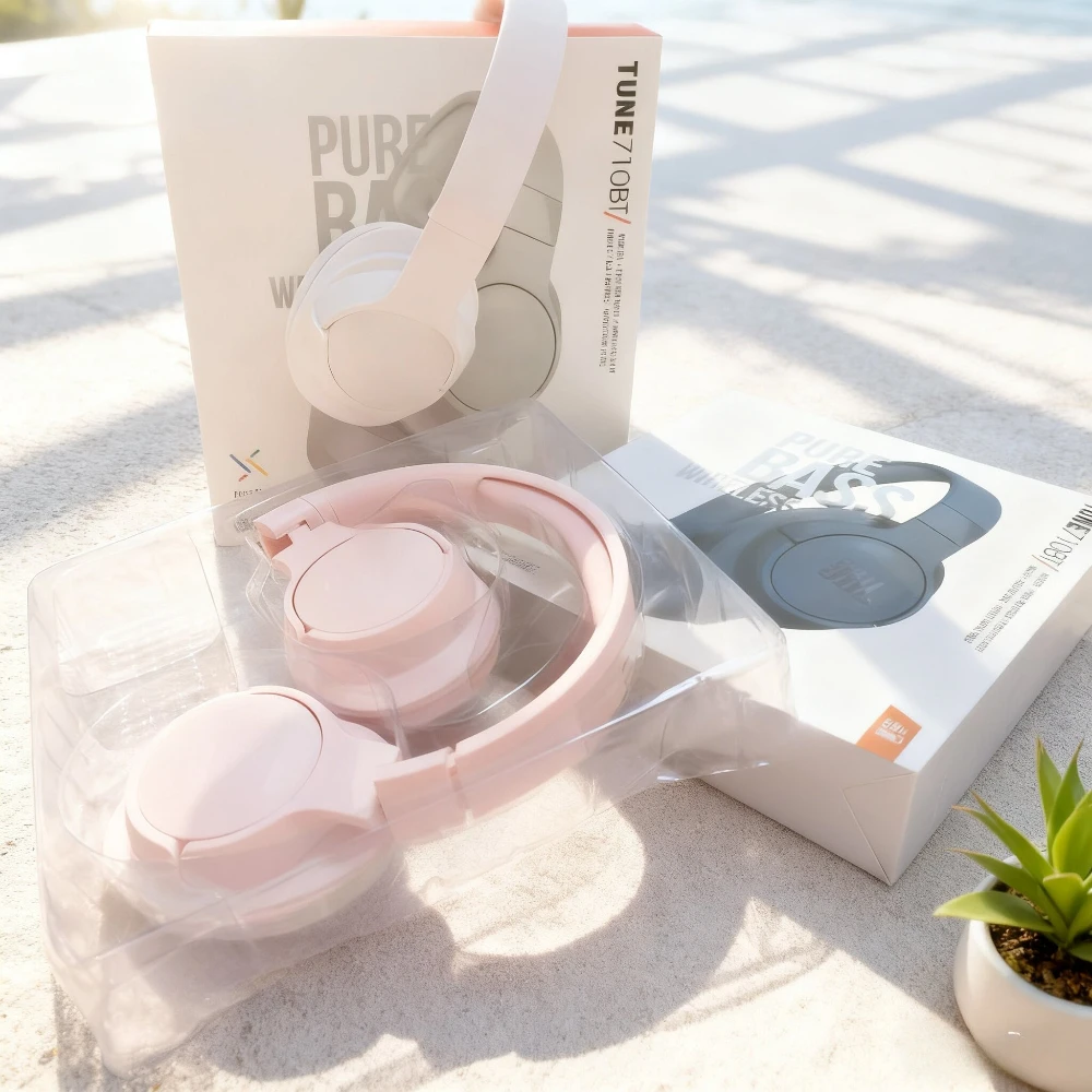 New High Beauty and Fashionable 710BT True Wireless Bluetooth Earphones Head Mounted Music Sports Earphones