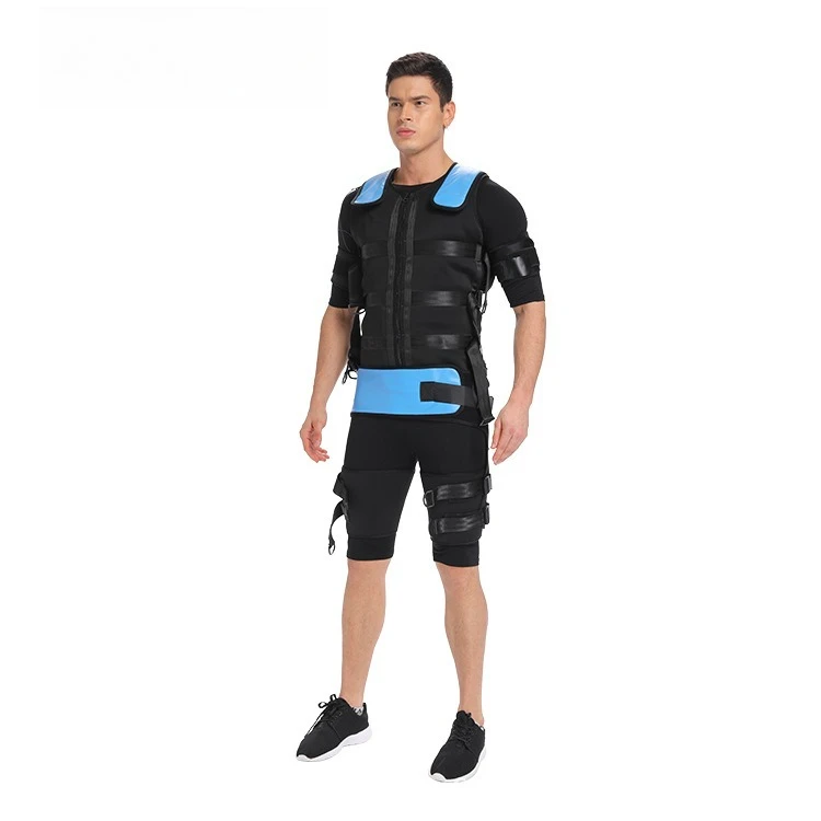 Tactical Style EMS Fitness Suit Set Micro‑Current Pulse Training Garment Full‑Body Electric Muscle Stimulation Outfit for Gym