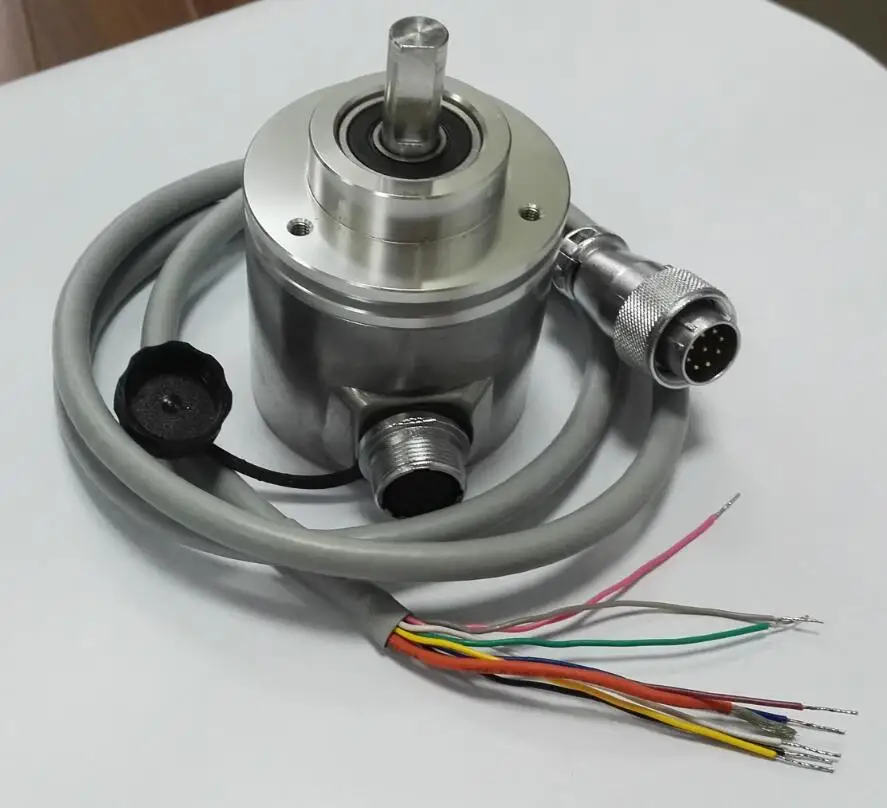 

multi turn absolute rotary sensor SSI encoder replace SICK 8pin connector