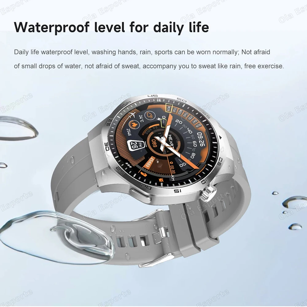 2025年新型ウォッチ4 GTシリーズ スマートウォッチ メンズ AMOLEDスクリーン 心拍数健康モニタリング Bluetooth通話 ビジネススマートウォッチ レディース