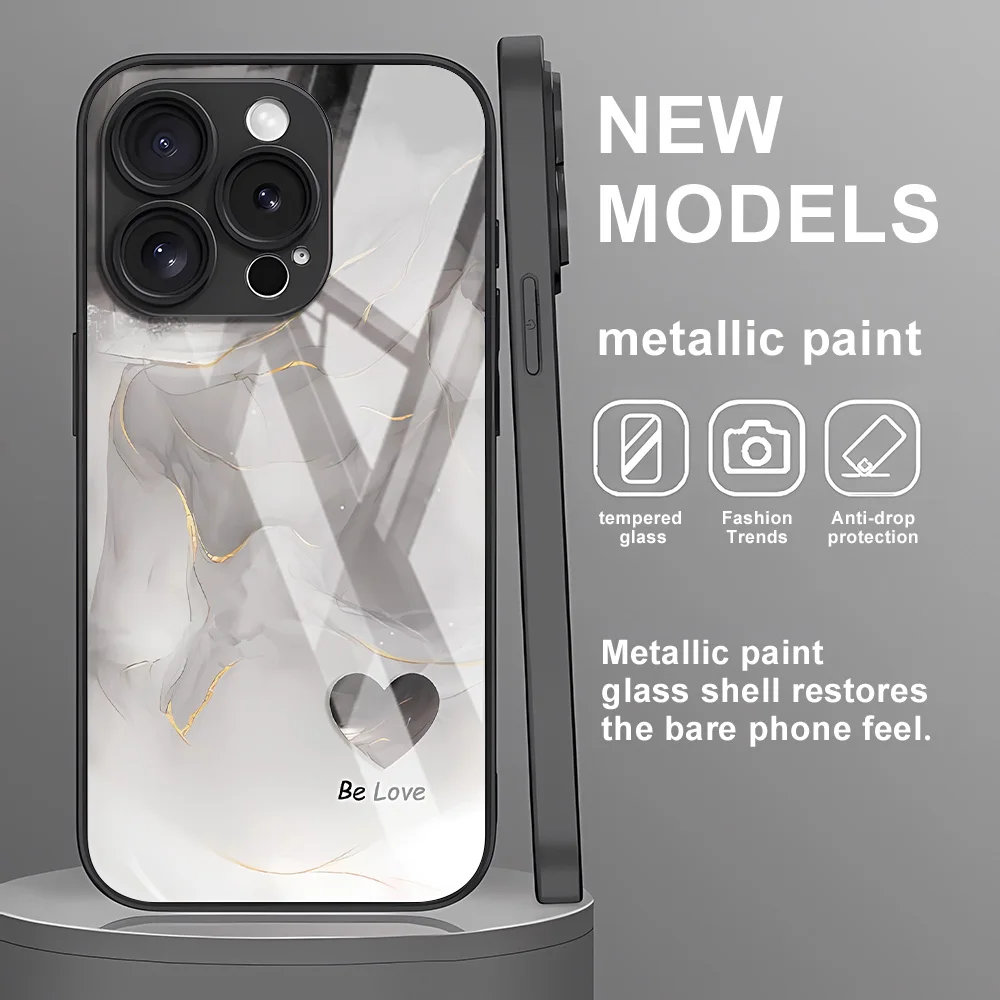 Tempered Glass Phone Case For Samsung A56 5G A55 A17 A16 A54 A36 A15 A14 A34 A52 A53 A13 A12 A22 A24 A25 A23 A32 A33 A51 Cover