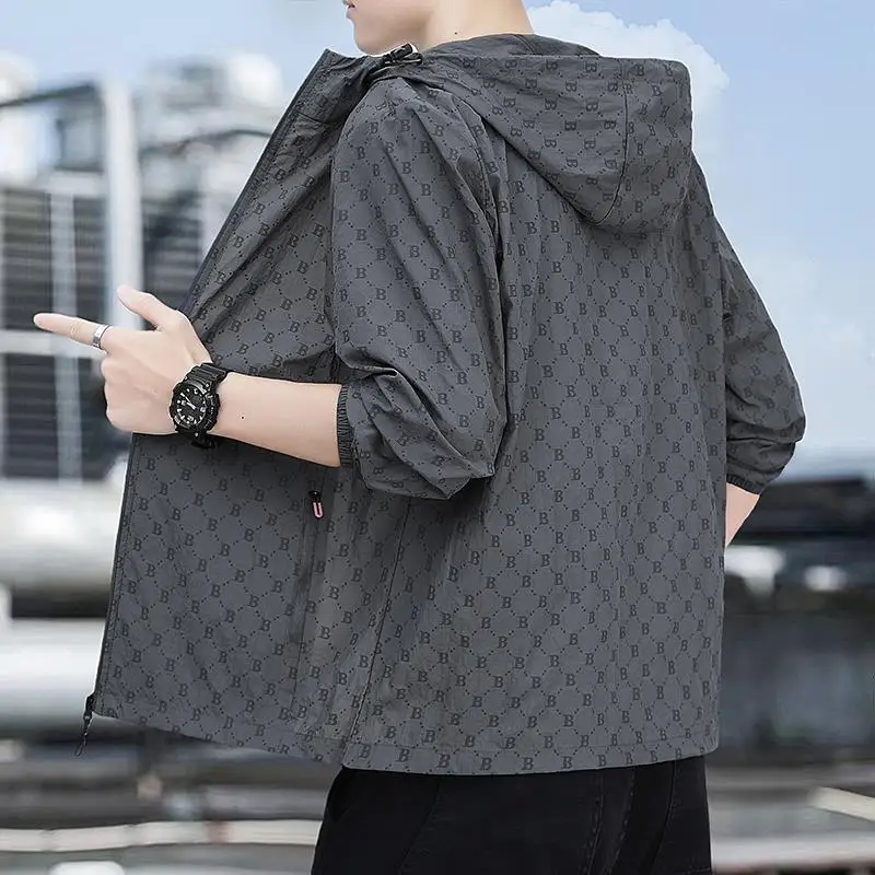 

Легкая летняя мужская ветровка Jaet Spor для велоспорта, дышащая, повседневная, модная, солнцезащитная, приятная для кожи, ort Sle