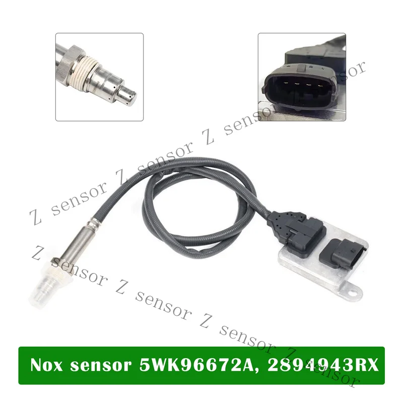 Z+ Nitrogen Oxide NOx Sensor 5WK96672A 2894943 For Cummins H7