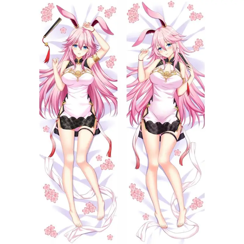 

Yae Sakura 3D Printed Pillowcase Game Honkai Impact Body Pillow Cases Women Cushion Cover Japanese Dakimakura Hugging Gift