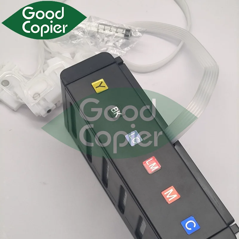 Newest 6 Colors Compatible Series C S Ink Tank System External Cartridge       as used for Epson L805 L800 L1800 L801 L810 L1300