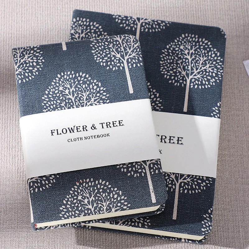B6 Cloth Cover Notebook for Students Office Diary