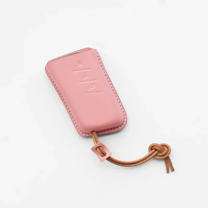 for Lexus ES LS LX Vegetable Tanned Leather Handmade Custom Car Key Cover Cute Personalized Key Case for Women