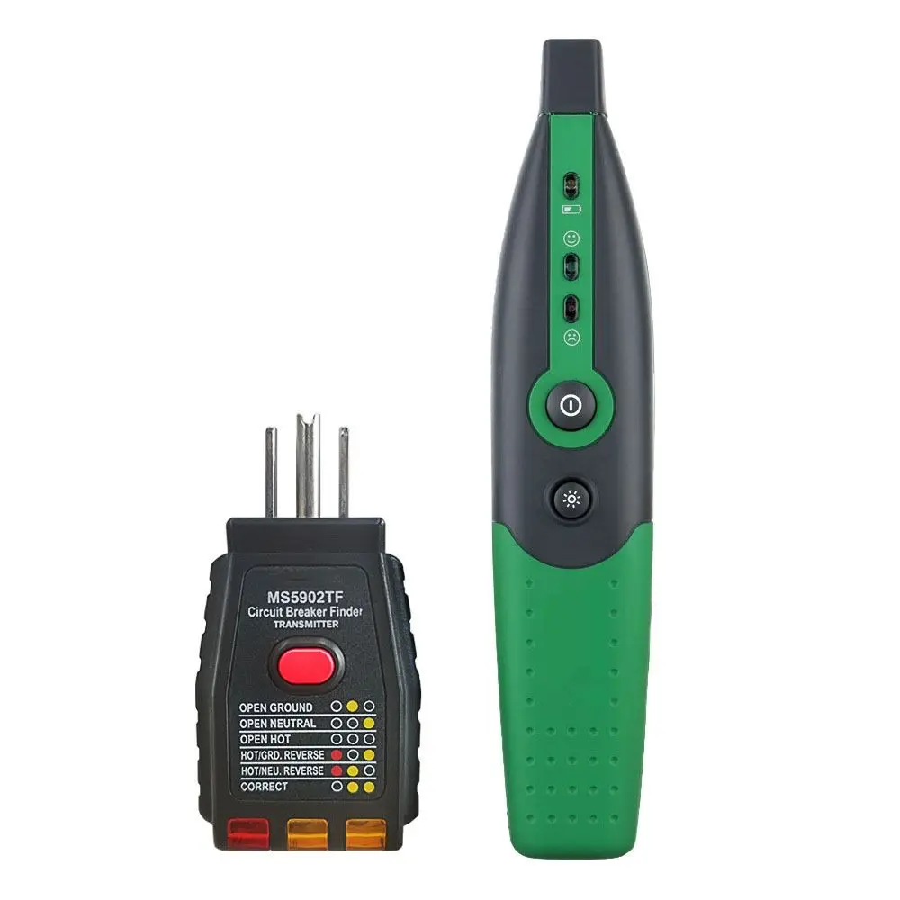 220 V/110 V Automatische Stroomonderbreker Finder met Zaklamp Analoge Ontvanger Socket Tester Zekering Hoge Kwaliteit Circuit tester