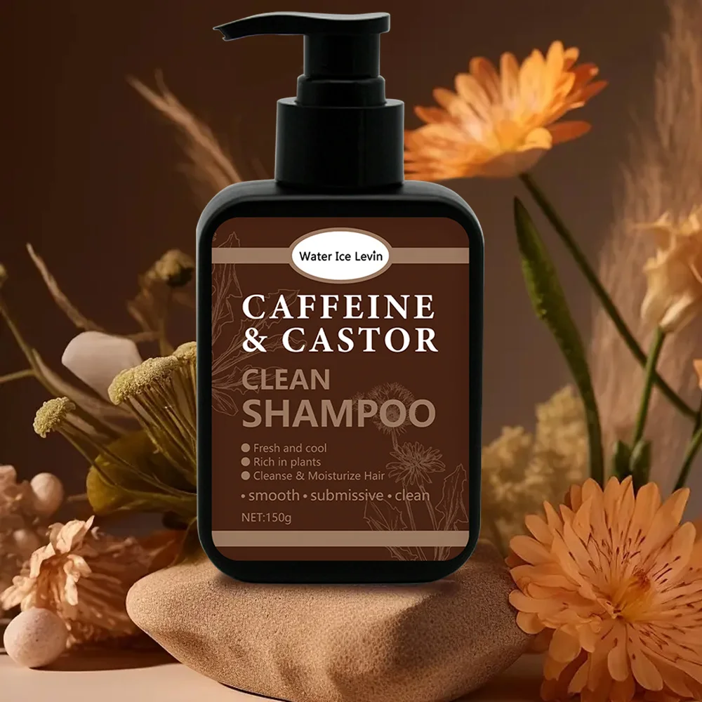 Nuovo Shampoo all\'olio di ricino nero giamaica per capelli addensa e rafforza aiuta a asciugare i capelli ricci e idratanti 150g