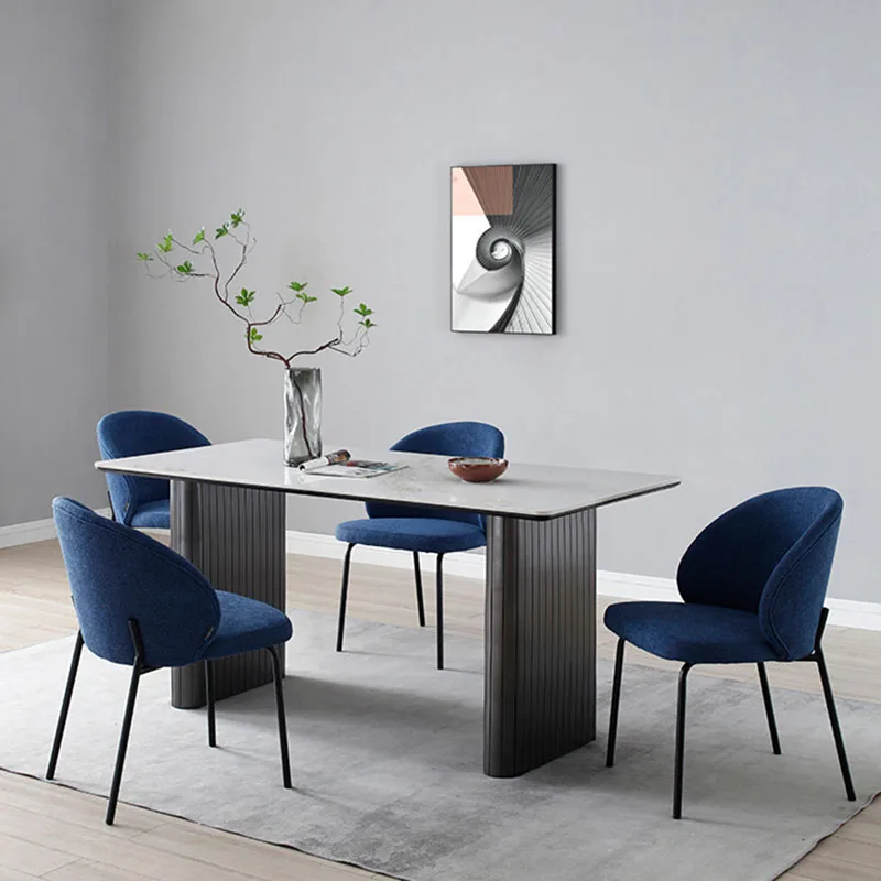 Nordic Modern Dining Chairs Minimalist Trendy European Vintage Dining Chairs Lazy Party Sillas Para Sala De Estar Furniture