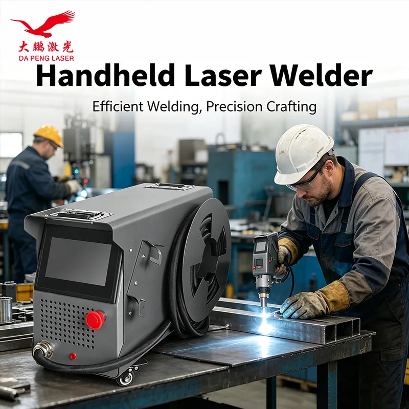 Laser Welding 1500W 2000W 3000W Air Cooled Handheld 4 In 1 Welder Cutter Cleaner Equipped With Raycus Source Auto Wire Feeder