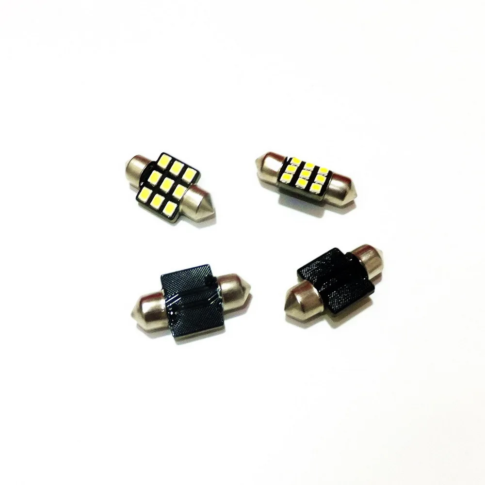 يوليو الملك 6000K LED القراءة الخفيفة متوافق لسوبارو فورستر 2016 2017 2018 ، 8 قطع سيارة داخلي قبة خريطة الضوء