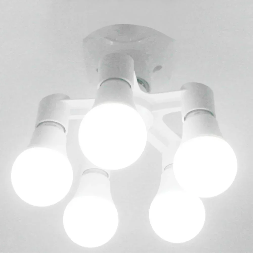 

Переходник-разветвитель для светодиодных ламп E27: 2-в-1 / 3-в-1 / 4-в-1 / 5-в-1, держатель-адаптер для цоколя E27