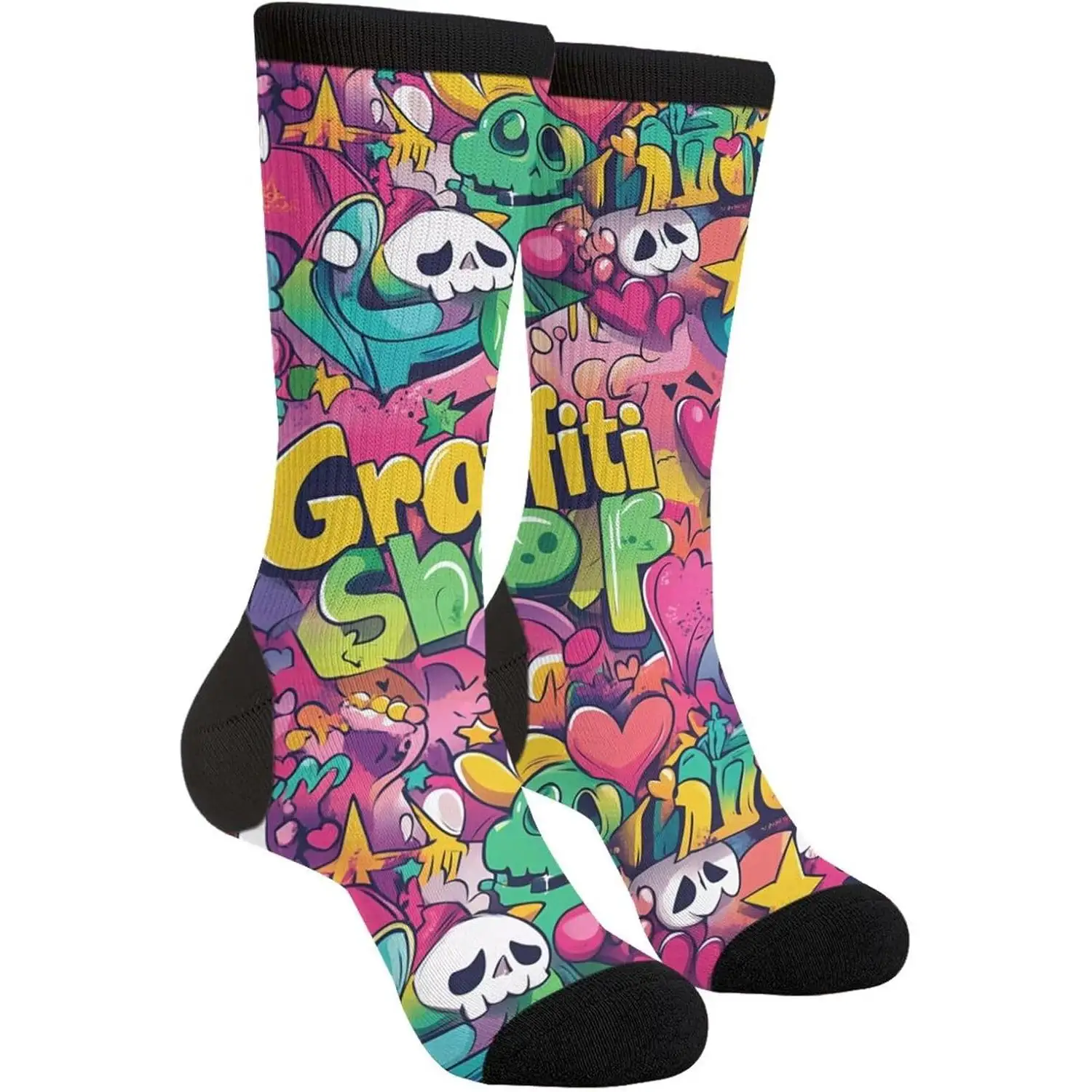 

Funny Novelty Socks Casual Athletic Crazy Cute Crew Socks For Women Men Pattern Printed Funny Crew Sock Gift