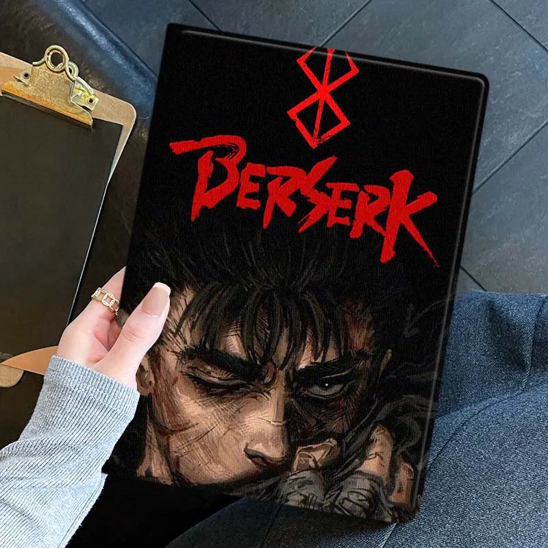 Anime B-Berserk Logo For Huawei Honor Pad 9 8 7 6 V9 V8 V7 X9 X8 X7 GT2 GT 3 5 10  Pro Inch Tablet Case Soft