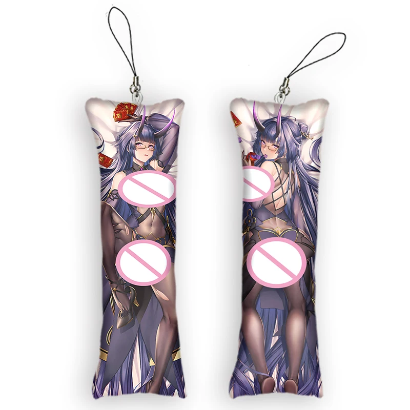 

Honkai Impact 3rd Raiden Mei Anime Pendant Keychain Mini Dakimakura Accessories Small Pillow Bag Keyring Kawaii Backpack Pendant