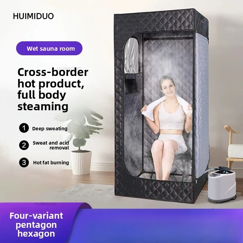 Steam Room Family Sauna Steam Box Folding Whole Body Professional Custom Waterproof Mobile Small Apartment Beauty Salon