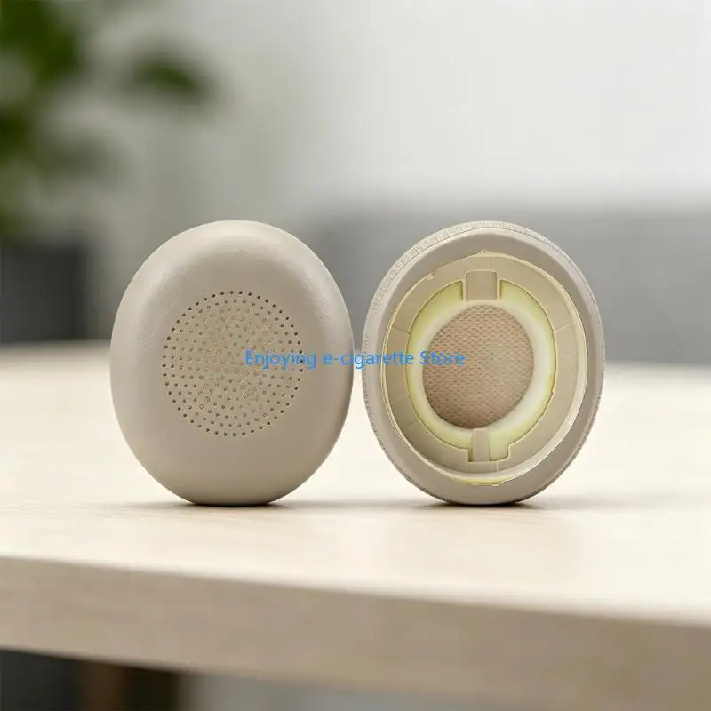 2Pcs Noise Isolating Ear Pad Design For Evolve2 40 (40UC 40MS) Evolve2 65 (65MS 65UC USB) Headphone Ear Cushions Y4QF