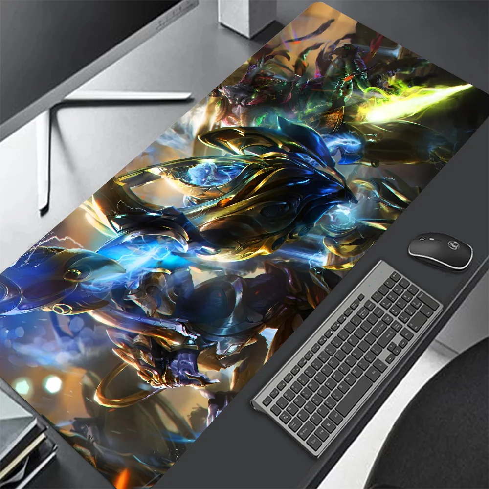 Starcraft 2 Protoss Mousepad Large Keyboard Desk Mat Gaming Mouse Pad LockEdge Edge Non-slip Mat