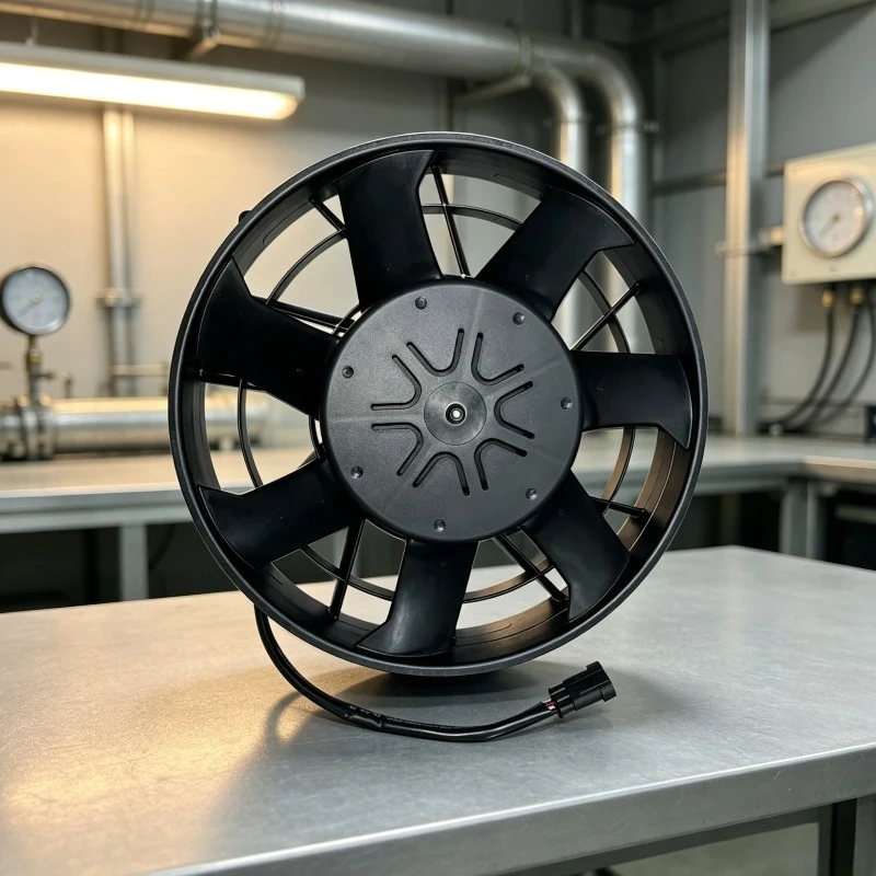 Brushless Condenser Fan Bus Air Conditioning Cooling System Condenser Cooling Fan Automotive AC Radiator Fan