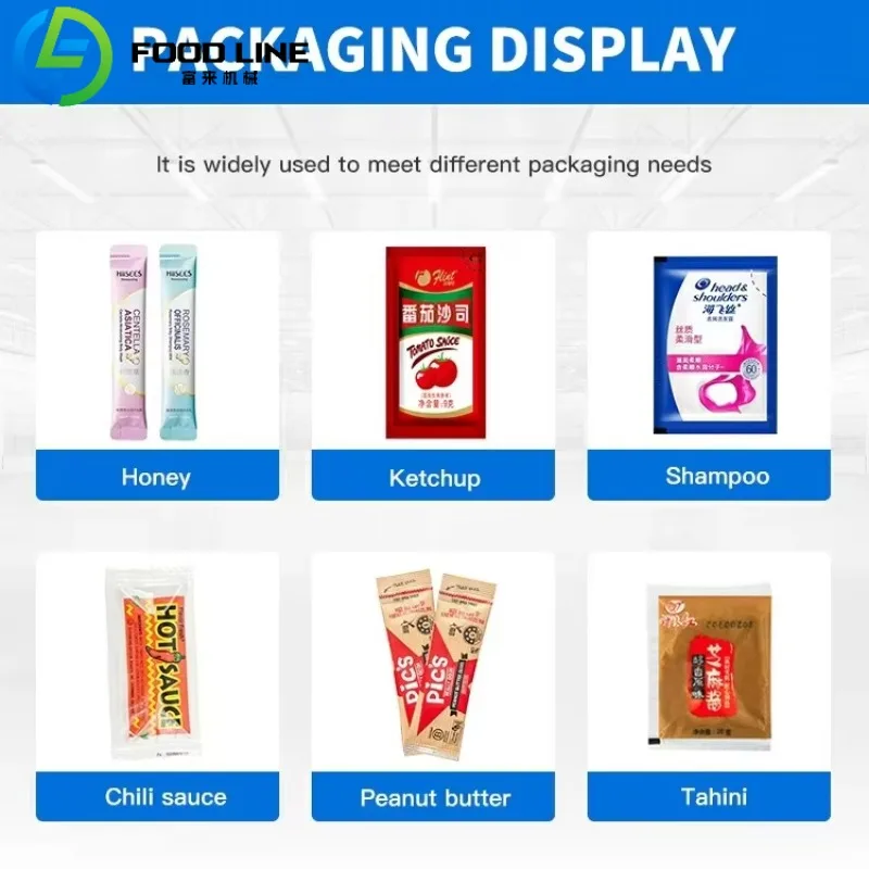 مخصص صلصة السلطة الخردل خلع الملابس العسل كيس صغير عصا السائل الطماطم لصق الكيس السائل آلة تعبئة الكاتشب