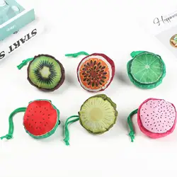 1pc Foldable Fruit Shape Storage Bag Folding Pouch Shopping Bag Foldable Reusable Portable Shoulder Women's Large Handbags