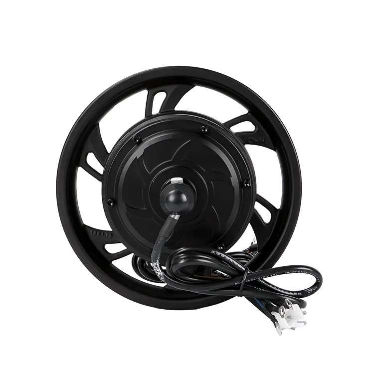 12-Inch in-wheel motor, gearless design 1000W-5000W 50-130 km/h, ideal for high-performance electric bicycles and scooters