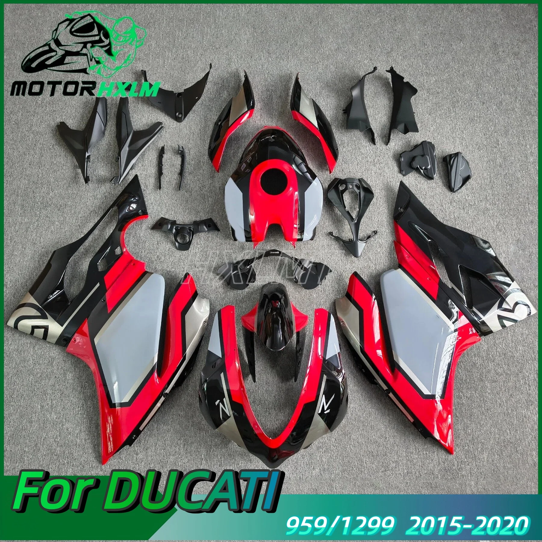 New ABS Motorcycle Fairings For Ducati Panigale 1299 959 2015 2016 2017 2018 2019 Injection Mold Bodywork Kit Custom Cover