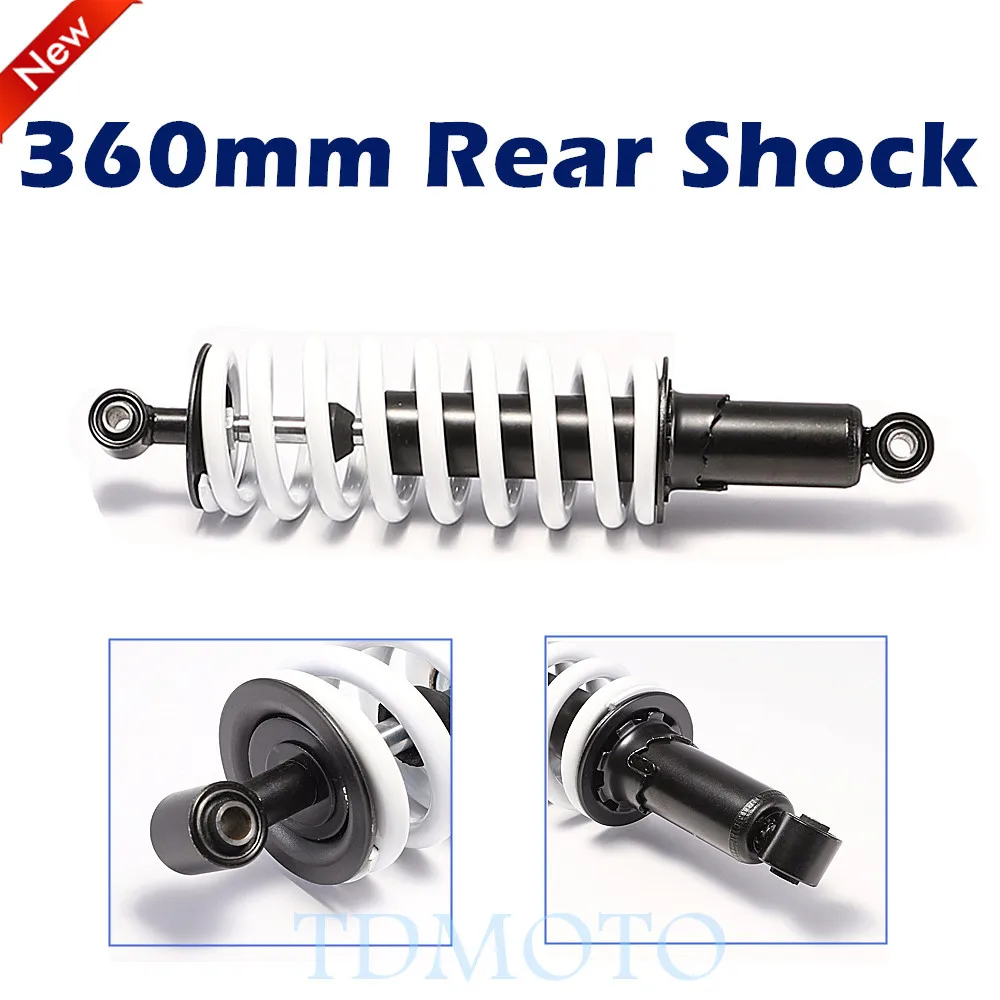 

360mm 14'' Rear Shock Absorbers Suspension for 70cc 90cc 110 125cc 150cc ATV Motorcycle Gokart Quad Dirt Bike Spring Downhill